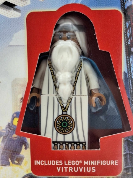 The Lego Movie Blu-Ray + Minifigur VITRUVIUS - NEU